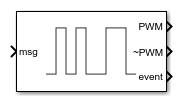 Block icon of PWM Interface.