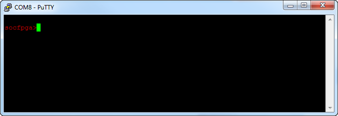 Terminal window showing the Linux command prompt