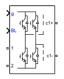 Full-Bridge MMC (External DC Links) block