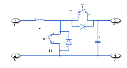 Controller-driven bidirectional DC-DC step-up and step-down voltage  regulator - MATLAB