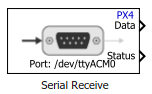 Serial Receive block