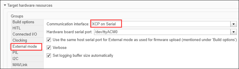 XCP on Serial