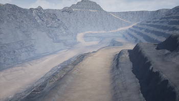 Offroad pit mining