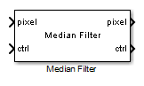 Median Filter block