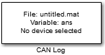 CAN Log block