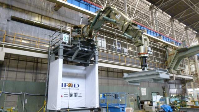 Mitsubishi Heavy Industries développe un bras robotique pour éliminer les débris de combustible nucléaire