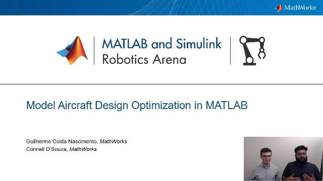 Optimize the design of your model aircraft using MATLAB. Set up an optimization problem and define your objective function and design variables. Use the fixed-wing object to compute stability derivatives and use them as optimization constraints.
