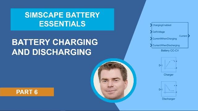 Learn how to simulate battery charging and discharging using Simscape Battery, a new product in the Simscape portfolio.