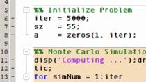 Convert serial applications to parallel using simple annotations such as <code>parfor</code>.